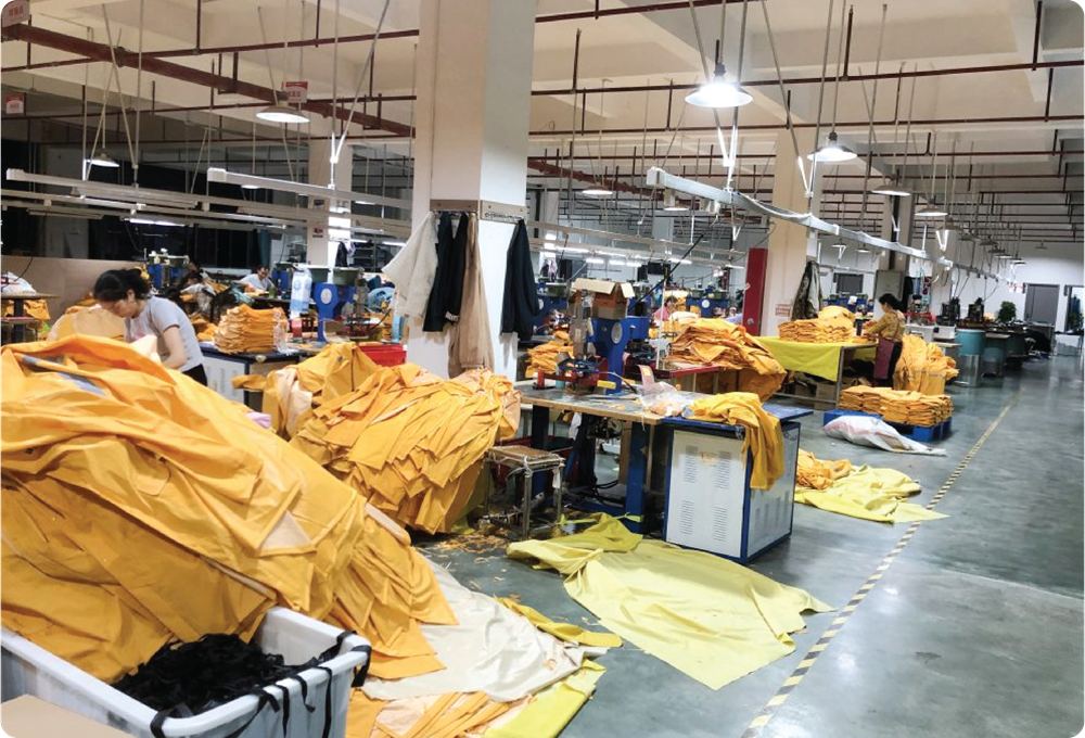 Rainwear Manufacturing Facility