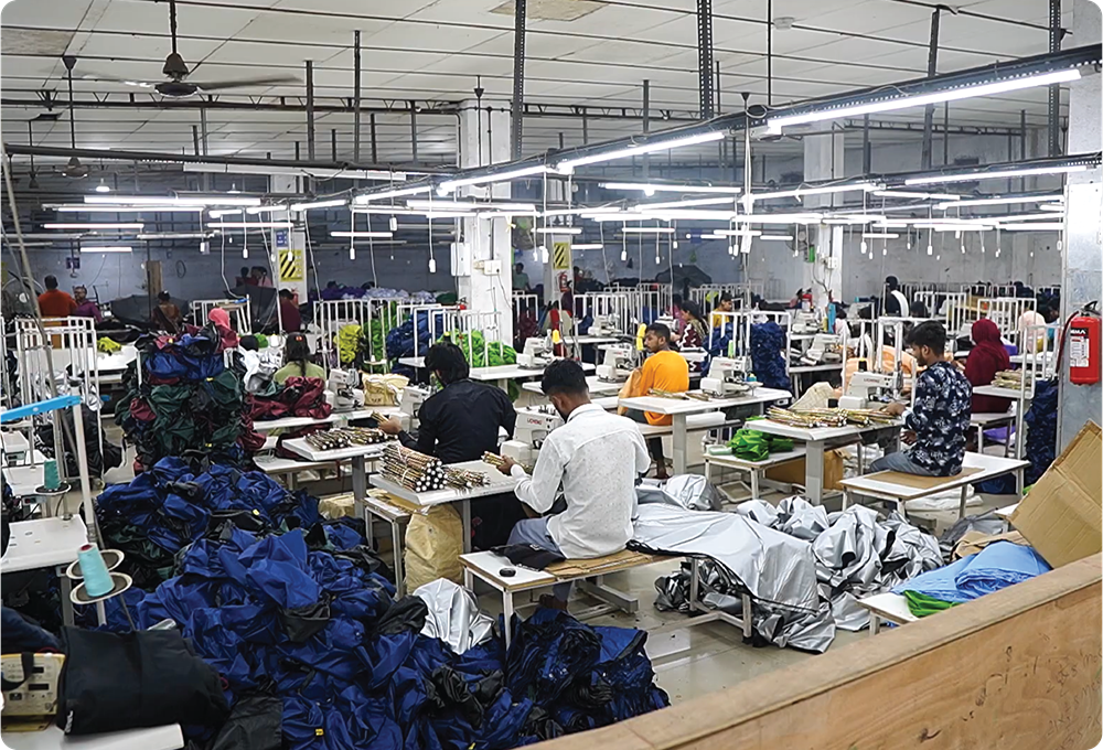 Umbrellas Manufacturing Facility